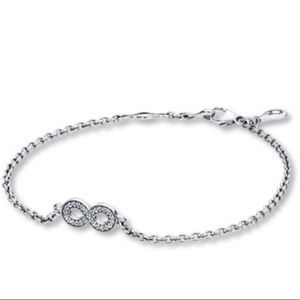 100% Authentic Pandora Infinity symbol bracelet
